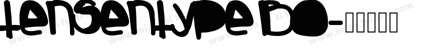 tensentype bo字体转换